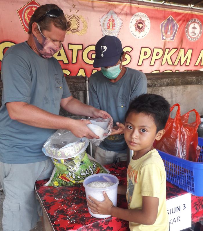 Plastice for rice - our ocean Tamarind Divers