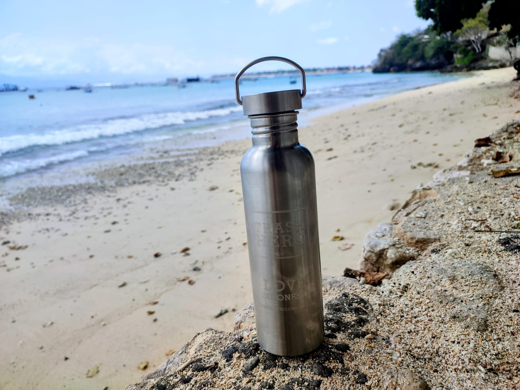 Trash Hero bottle beach Trash hero
